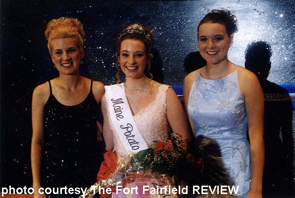 Sarah Sullivan - 1st Runner-Up, Elizabeth Edgecomb - Maine Potato Queen 2000, Jessica Neese - 2nd Runner-Up