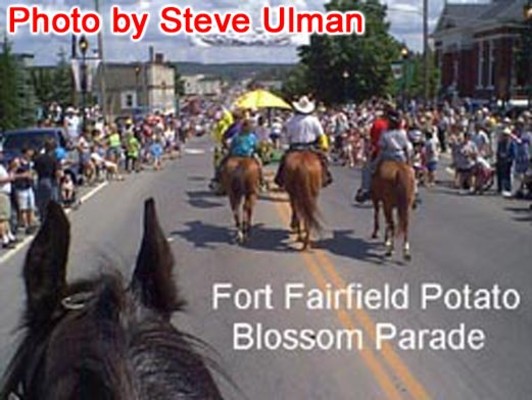 Steve Ulman's view of the parade